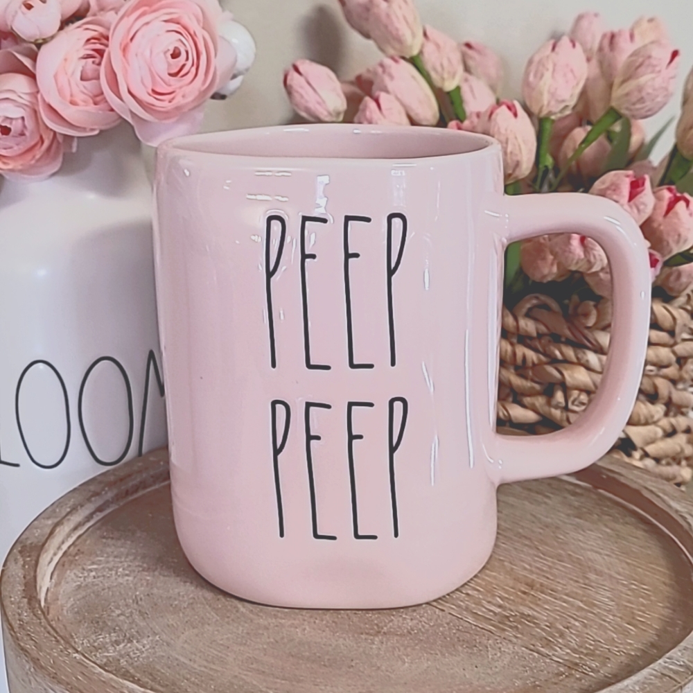 Rae Dunn Pink Peep Peep Mug!